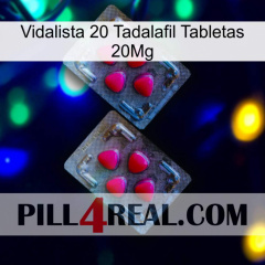 Vidalista 20 Tadalafil Tablets 20Mg 14